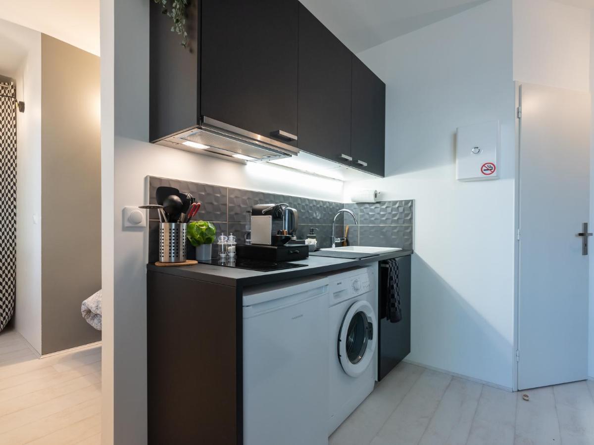 Appartamento studio cosy proche Lyon part dieu Villeurbanne Esterno foto