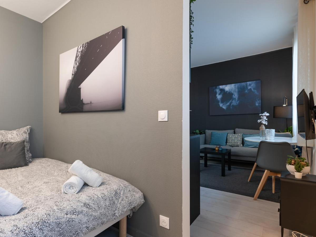 Appartamento studio cosy proche Lyon part dieu Villeurbanne Esterno foto